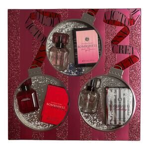Victorias Secret Bombshell Perfume Set. Limited Edition. Holiday. New In Box